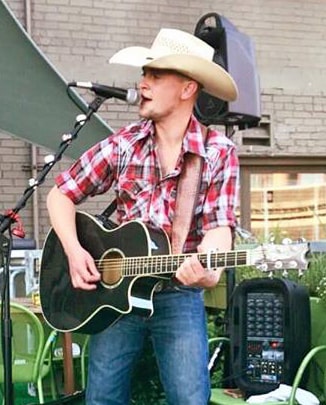 Country musician Kevin Schaffer performing live